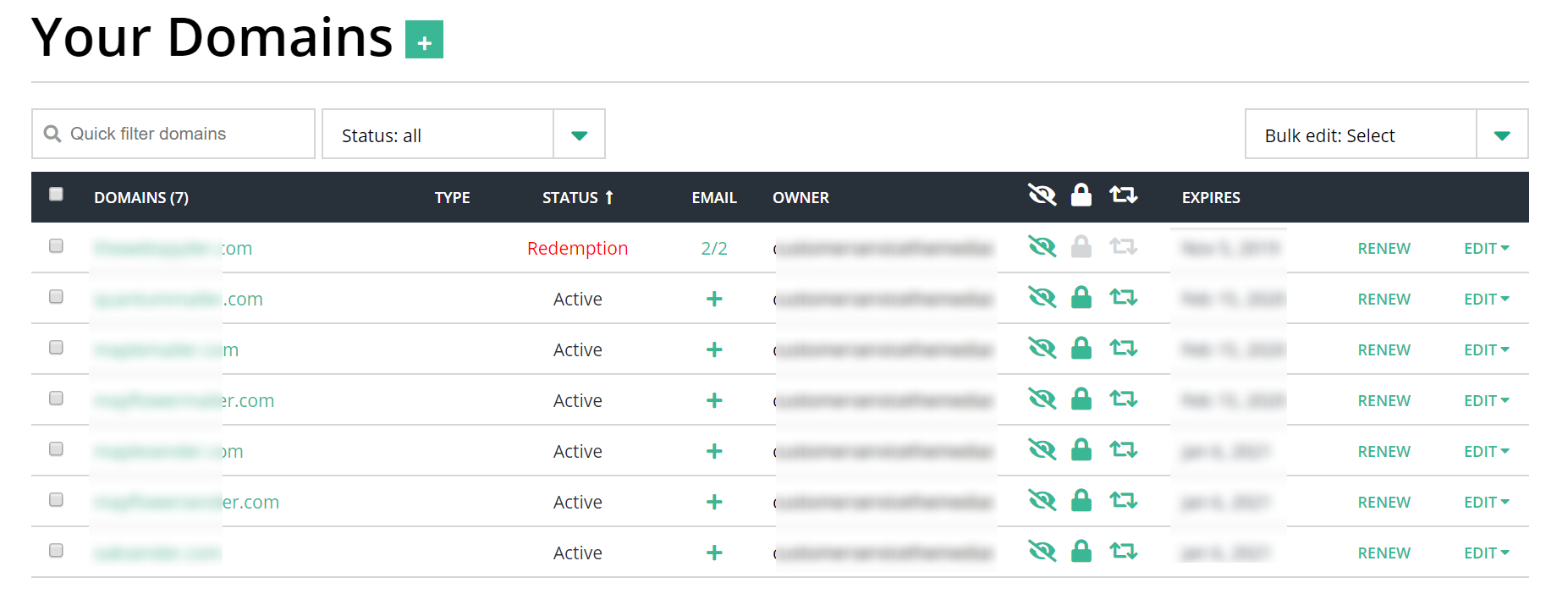 DNS change hover 1