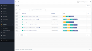 Bulk Email Setup Channels - Emails