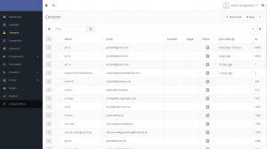 Bulk Email Setup Contacts