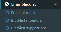 Email Blacklist