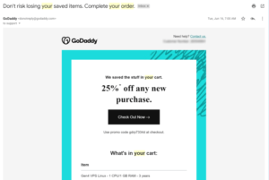 Cart Abandonment Emails